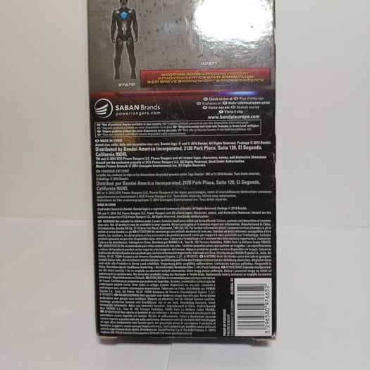 2016 Power Rangers 12" Action Figure - New - Yellow Ranger - Bandai - Saban's