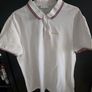 Prada White Cotton Polo Xxl Image 2