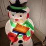 Christmas items santa and snowman Image 3