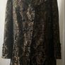 Precis Occasion Dress Black and Gold New With Tags Size 18 Image 6
