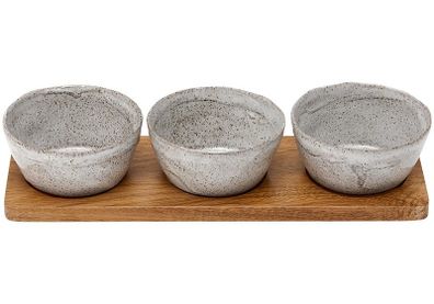 Ladelle Artisan Deep Serving Snack Bowls Set Of 4