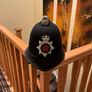 Genuine Essex Police Custodian Helmet, Size 61, Queens Crown Badge, Complete Internal Suspension Harness. Image 2