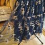 Beautiful Velvet Embroidered Mesh John Lewis Dress Image 7