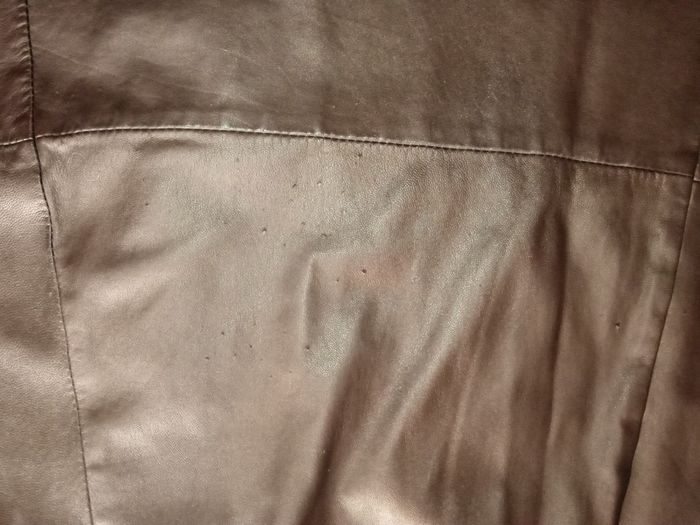 Vintage Reale Leather Skirt