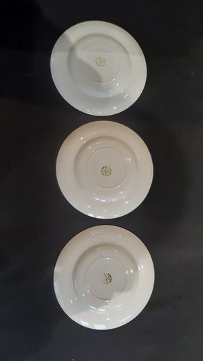 20 piece Arklow Pottery Blue Willow pattern tea set