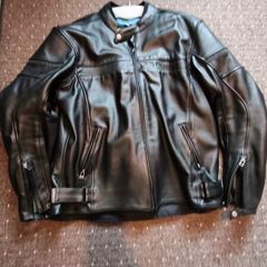 Classic Eleveit Short Motorcycle Leather Jacket