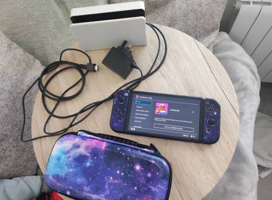 Nintendo switch console and accessories
