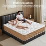 King Size Mattress, 10 Inch Memory Foam Mattress, 7-Zone Pocket Sprung, Medium Firm, Soft Fabric, Motion Isolated, Hybrid Mattresses in a Box Image 6