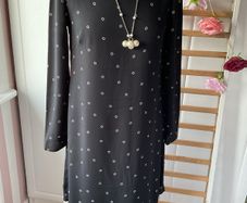 dress Bnwt black patterned H&M dress size 36