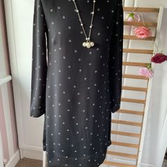 dress Bnwt black patterned H&M dress size 36