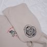 GRMY Beige Graphic Print Sudadera Capucha Grimey Back At You Streetwear Hoodie Size S Image 10