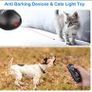 ULTPEAK Anti Barking Device Rechargeable 2 in 1 Dog Bark Deterrent& Cat Toy with Double Frequency Mode 16.4 Ft Range LED Indicator Safe for Dogs and Cats Image 5