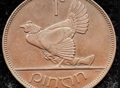 [#2108] - Ireland 1928 | Irish 1d | Irish 1 Penny | KM.3 | High Grade