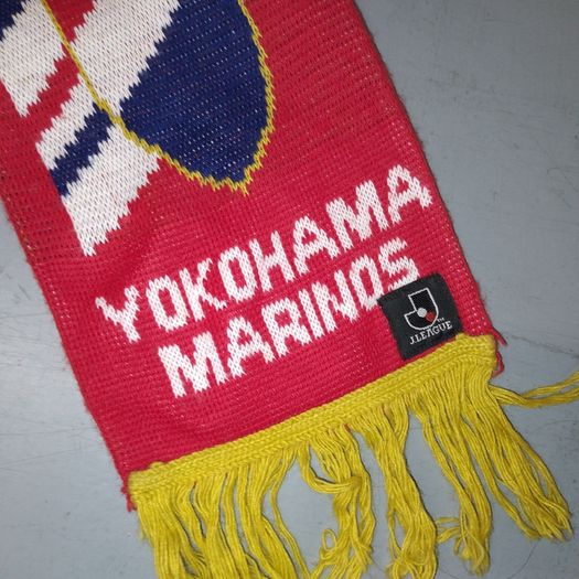 FREE POST Yokohama Marinos Scarf J League Japan  Vintage Retro Oldschool Festival Winter Snood Neck Warmer Wrap