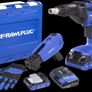 Rawlplug 18v Cordless Auto feed  screw gun. Plasterboard 2x batteries Image 2