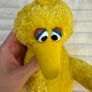 Sesame Street Big Bird Plush Gund 2007 Sesame Place approx. 33 cm. Dirty Used Please see photos Image 5