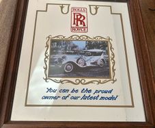 Rolls Royce mirror