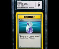Potion 94/102 1999-2000 CGC 9 Mint Graded Common WOTC Base Set 1999 Pokemon Card Vintage 4th Print
