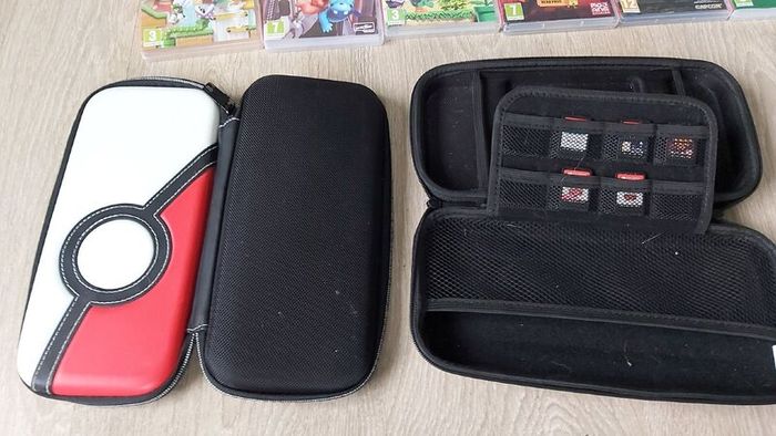 Nintendo Switch game console with 16 games & acces