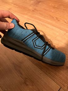 Ladies Safety Work Shoes Blue