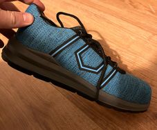 Ladies Safety Work Shoes Blue