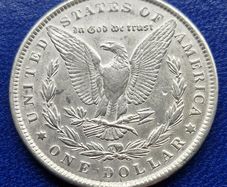 USA United States Silver 1888  Morgan Dollar Beautiful coin
