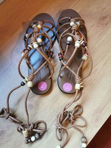 BNWT - Polo Ralph Lauren ladies leather sandals
