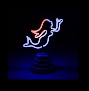 Mermaid Colourful Neon Light