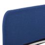 Bed Frame Blue Fabric 150x200 cm Image 6