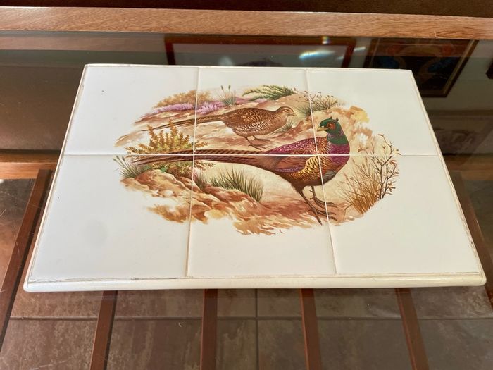 Mid Century Centrepiece Trivet Pot Stand Decorative Cottage Country Style