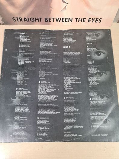 Rainbow Straight Between The Eyes Vinyl Lp Record 1982