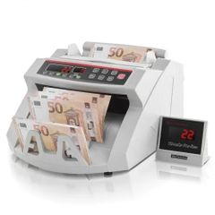 Banknotes Counter With LED Display, Professional Note Counter With Counterfeit Detector, UV/MG, 1000 Bills/Minute, Counts Only Number of Sheets