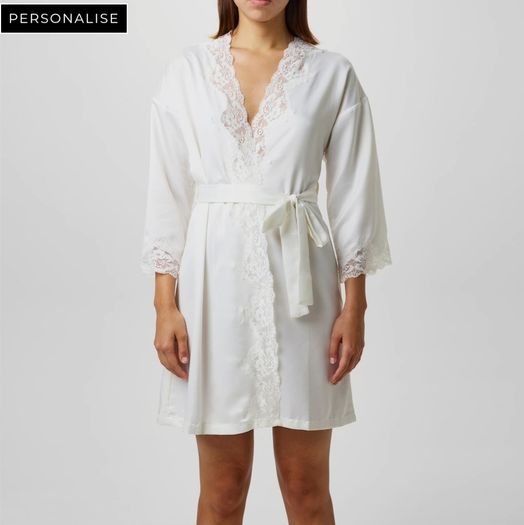 Lauren Ralph Lauren Ivory Dressing Gown