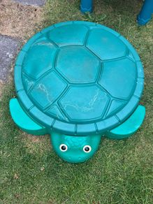 Kids Turtle Sandpit with Lid