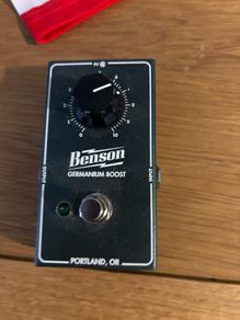 Benson Germanium boost pedal