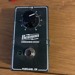 Benson Germanium boost pedal