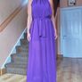 Purple Maxi dress, one size Image 2