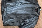 rst leather motorbike jacket
