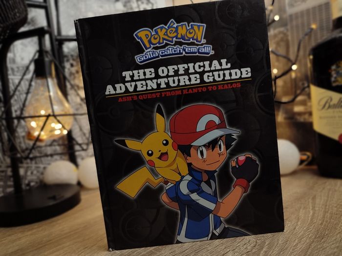 Pokemon ! The Official Adventure Guide ! Ash's Quest from Kanto to Kalos ! Hardcover ! 2015 ! by Scholastic !