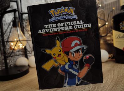 Pokemon ! The Official Adventure Guide ! Ash's Quest from Kanto to Kalos ! Hardcover ! 2015 ! by Scholastic !