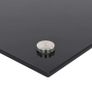 Kitchen Backsplash Black 90x50 cm Tempered Glass Image 6
