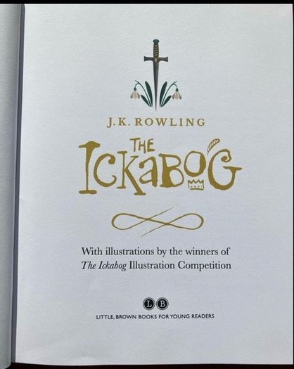 The Ickabog by J K Rowling