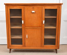 Mid-century teak display cabinet /sideboard