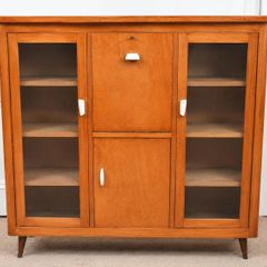 Mid-century teak display cabinet /sideboard