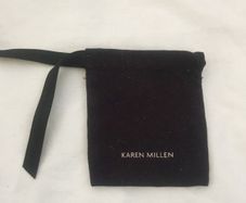 karen millen velvet pouch