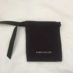 karen millen velvet pouch