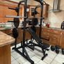Heavy Duty Semi Pro Weightlifting Full Gym Set Up! Image 6