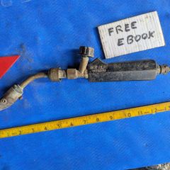 Sievert Propane Torch with flat nozzle.
