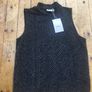 ICHI Black Sparkly sleeveless top (Brand New) Image 6