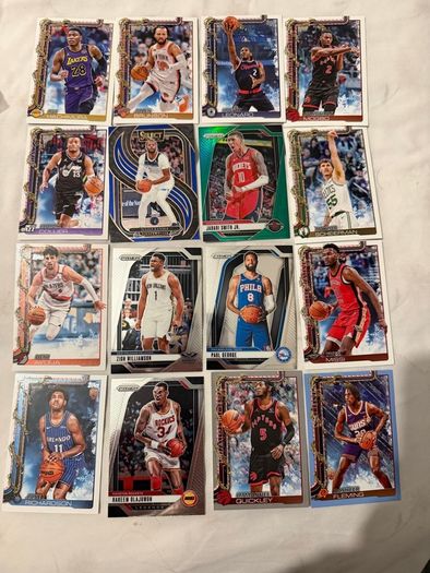 Mega Job Lot of 101 Premium NBA Basketball Cards - LeBron, Doncic, Durant